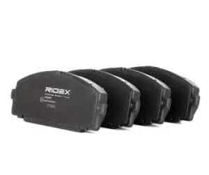 Image of RIDEX Brake pad set TOYOTA 402B0653 0446525040,0446525050,0446525060 0446525090,0446526020,0446526070,0446526090,0446526100,0446526120,0446526130