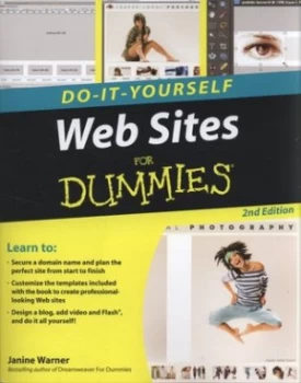 Image of Do-It-Yourself Web Sites for Dummies by Janine Warner Paperback
