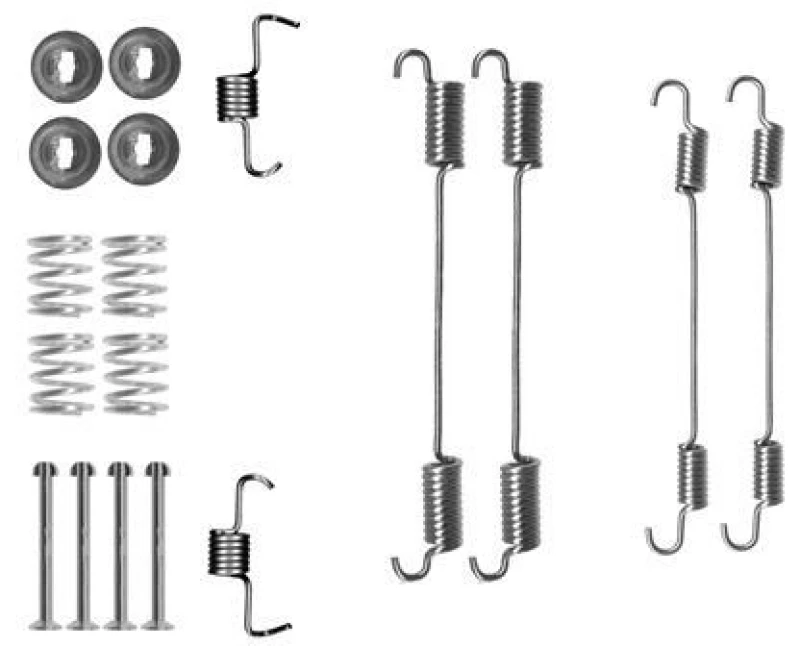 Image of Brake shoe fitting kit TEXTAR 97050000