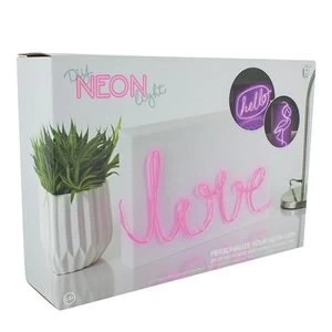 image of DIY Neon Light Pink