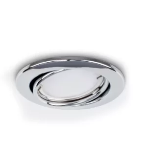 Image of Pack of 10 MiniSun Tiltable Fire Rated Downlights In Chrome