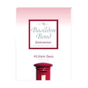 Image of Basildon Bond Writing Pad 137 x 178mm White Pack of 10 100105351