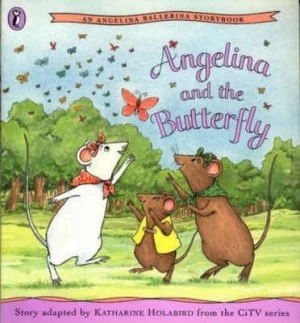 Image of Angelina and the Butterfly by Katharine Holabird Paperback