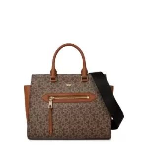 Image of DKNY Chelsea Satchel Bag - Brown