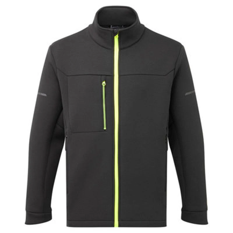 Image of Portwest EV4 Technical Fleece Jacket EV473BKRXXL Colour: Black