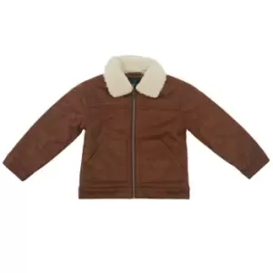 image of Firetrap Linea Leather Jacket Infant Boys - Brown