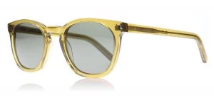 Yves Saint Laurent SL28 Sunglasses Transparent / Gold 005 49mm