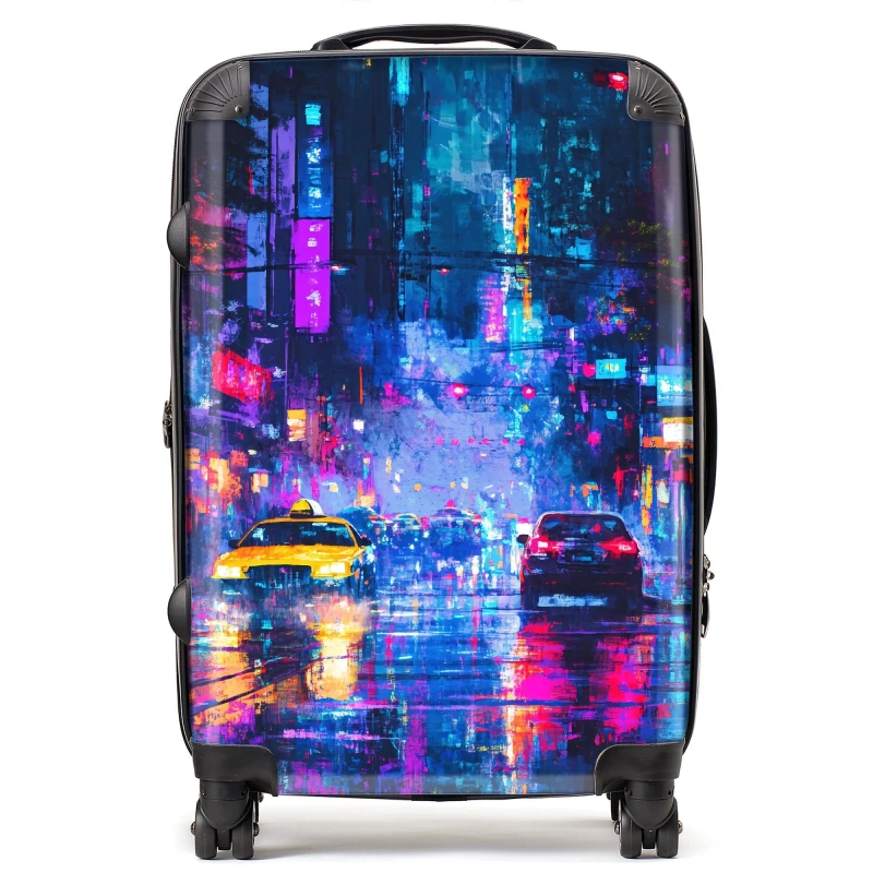 Image of Designer Luggage Dante Mercer: 00024 Suitcase Size: Large Multicolor Unisex Large