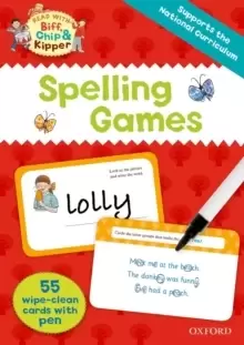 Image of Oxford Reading Tree Read with Biff, Chip and Kipper: Spelling Games Flashcards