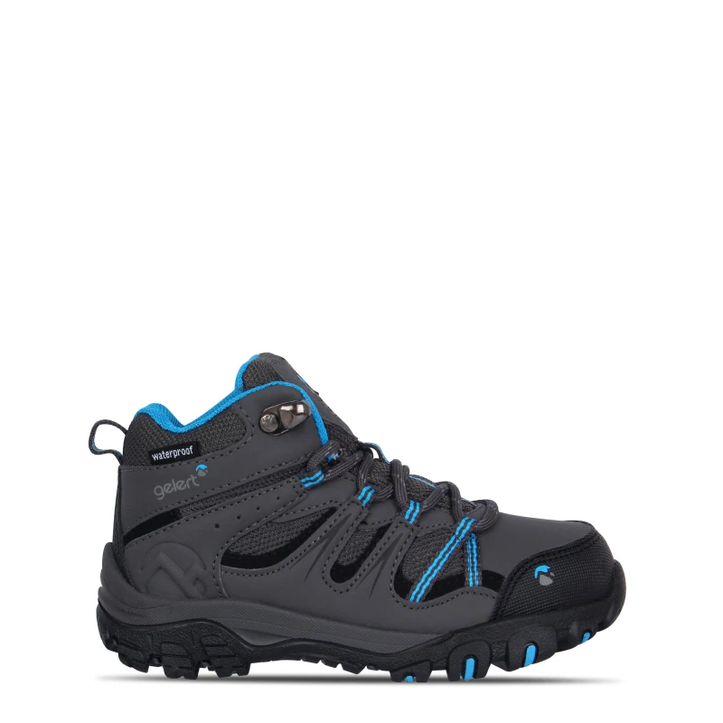 Image of Gelert Horizon Waterproof Walking Boots Infants Charcoal male C5 (22)