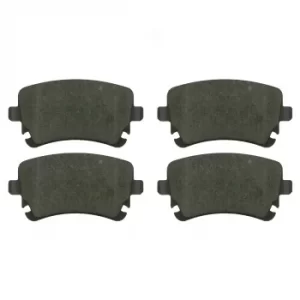 Brake Pad Set 16588 by Febi Bilstein Rear Axle