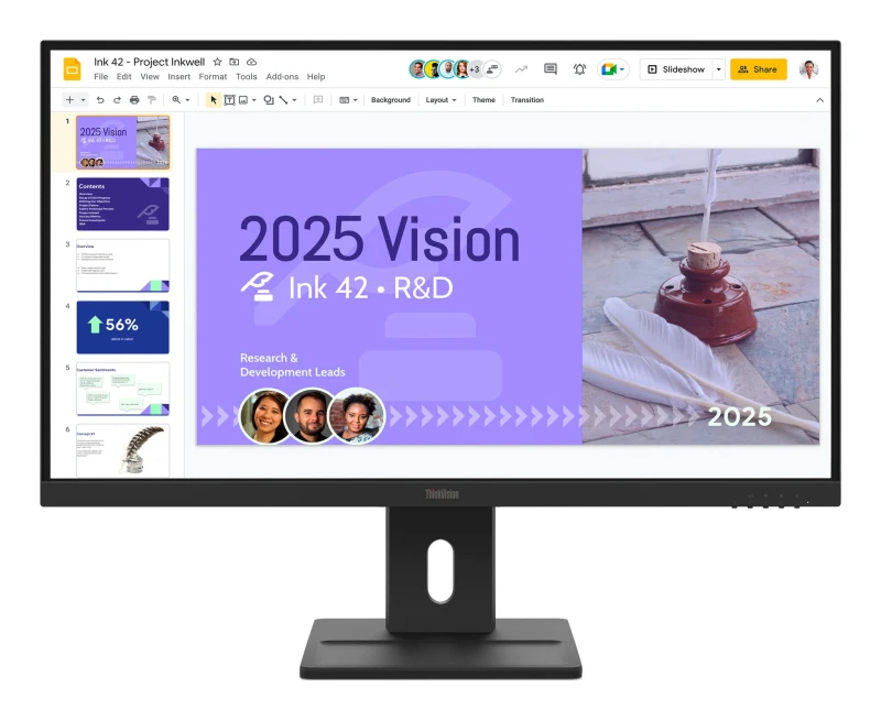 Image of Lenovo ThinkVision E27Q-40 Monitor 64BDGAT4UK