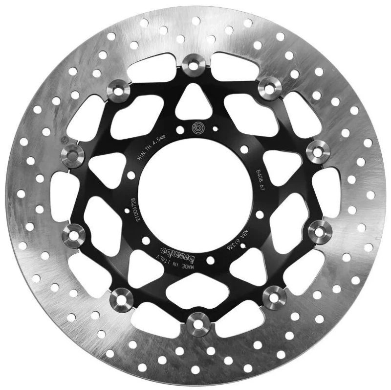 Image of 78B40867 - Brembo Oro Prime Line Floating Brake Disc For Honda CB1000R 2008-2016 Front 78B40867