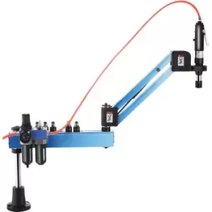 Image of VEVOR Universal Vertical Type Pneumatic Tapping Machine Flexible Arm High Strength Machine Arm 1000MM Air Tapping Arm Collet M3-M12