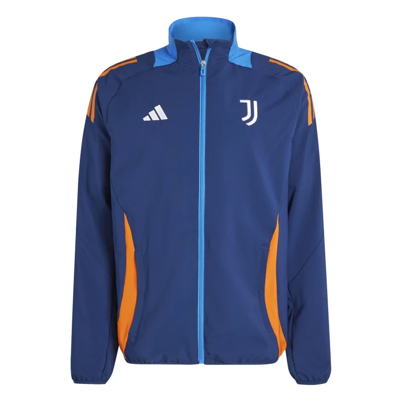 Image of Adidas Prematch tracksuit jacket Juventus Turin 2024/25 Bleu Male XS IS5824
