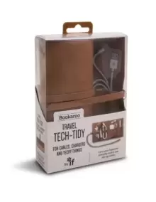 image of Bookaroo Travel Tech-Tidy - Brown