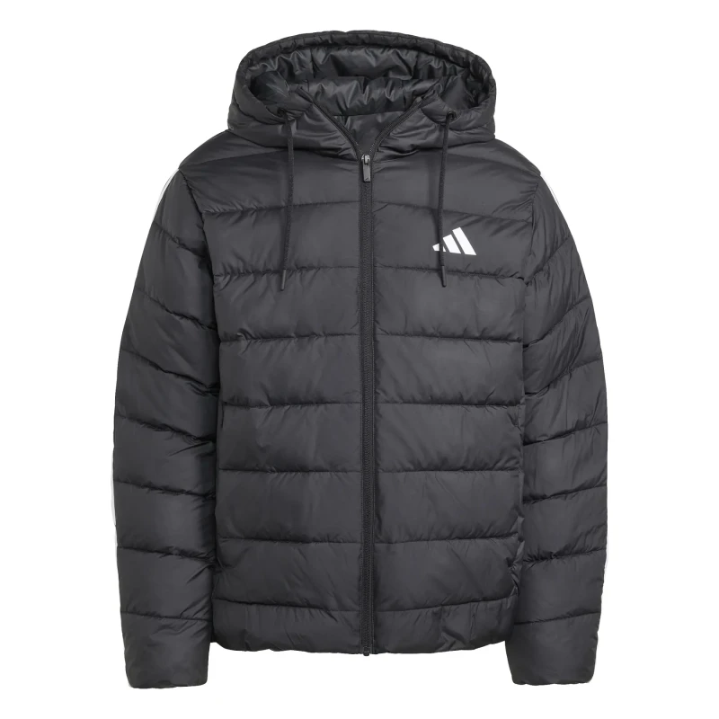 Image of adidas Mens Essentials CLIMAWARM Synthetic Down Water Repellent Puffer Jacket Black male L