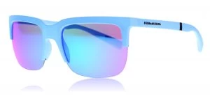 Image of Dolce & Gabbana DG6097 Sunglasses Azure Rubber 301525 58mm