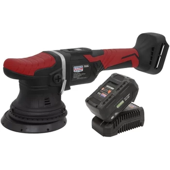 image of CP20VOPKIT 20V Cordless 125mm Orbital Polisher Kit with 4.0Ah Battery - Sealey