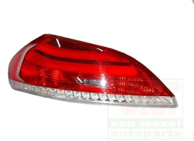 Image of VAN WEZEL 0697921 Rear light with bulb holder, Left Combination Rearlight (391)