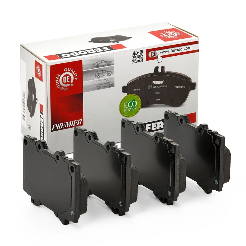 Image of FERODO Brake pad set FERODO FDB1456