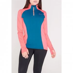 Sugoi Midzero Zip Jersey Ladies - Blue Titanium