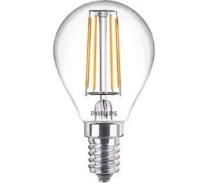 Image of Philips Classic LED Luster D 4.5-40W P45 E14 Warm White Dimmable - 77341000