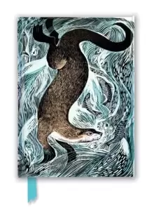 Image of Angela Harding: Fishing Otter (Foiled Journal)