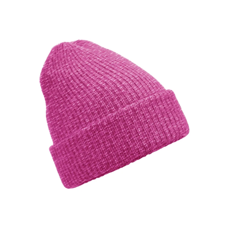 Image of Beechfield Beechfield Men Colour Pop Beanie in Bright Pink Bright Pink One Size Male 5063470049301