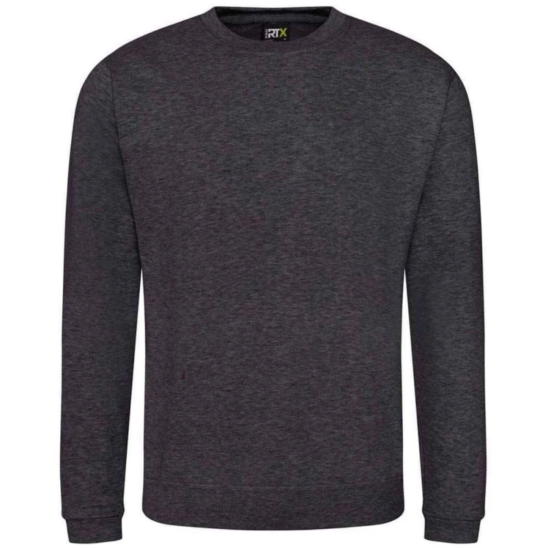 Image of PRORTX Mens Pro Sweatshirt XS in Charcoal Charcoal Male XS