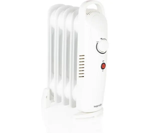 image of WARMLITE WL43002YW Portable Oil-Filled Radiator - White 5056032949027