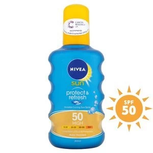 Image of Nivea Sun Invisible Protect Spray Spf50 200ml