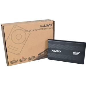 image of Maiwo USB 3.0 2.5" External Hard Drive Enclosure - Black