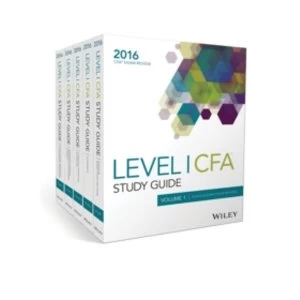 Image of Wiley Study Guide for 2016 Level I CFA Exam: Complete Set
