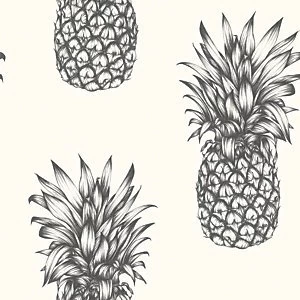 Image of Copacobana Black White Wallpaper