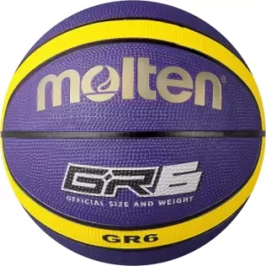 image of Molten BGR Basketball - Purple/Yellow - 6