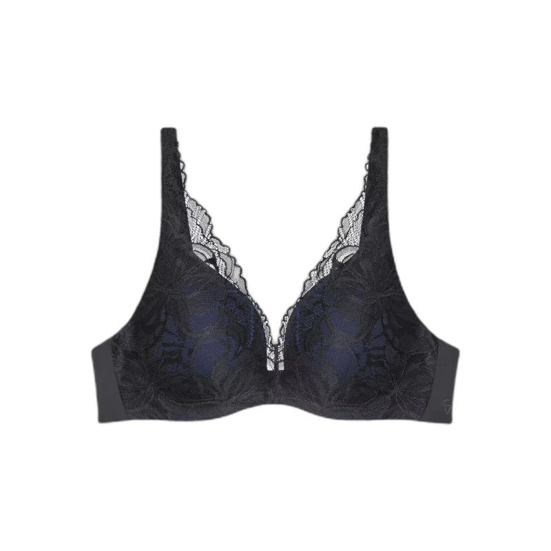 Image of Triumph Body Make-Up Illusion Lace Bra Black Women 32B;34B;36B;38B;32C;34C;36C;38C;34D;38D;34DD;36DD