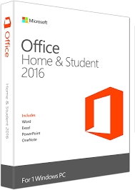 Image of Microsoft Office 2016 Home & Student Lifetime 1 User