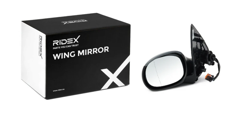 Image of RIDEX 50O0130 Wing mirror Left, Complete Mirror Outside Mirror (50)