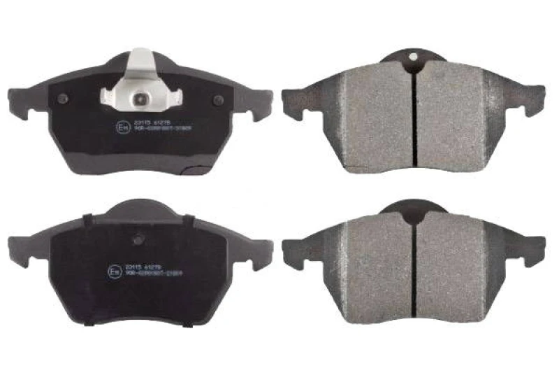 Image of SWAG 40 91 6107 Brake pad set Front Axle, with anti-squeak plate Brake Pad Set,disc brake (402)