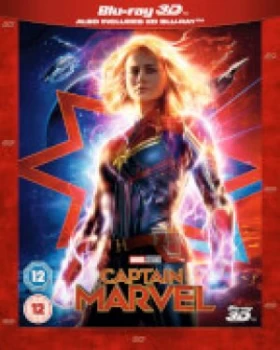 image of Captain Marvel - 3D (Includes Bluray)