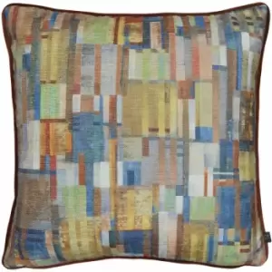 Image of Prestigious Textiles Gisele Geometric Cushion Cover (50cm x 50cm) (Autumn) - Autumn