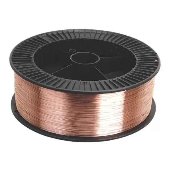 Image of Genuine SEALEY MIG/888806 Mild Steel MIG Wire 15kg 0.6mm A18 Grade