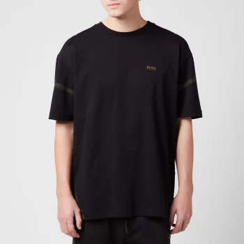 Image of Hugo Boss Athleisure Pixel 2 Logo T-Shirt Black Size 2XL Men