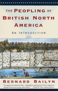 Image of The Peopling of British North America by Bernard Bailyn Paperback
