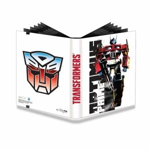 image of Ultra Pro Transformers Optimus PRO Binder 9 Pocket