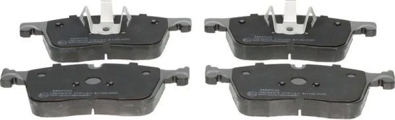 Image of MAPCO 106049HPS Brake pad set Front Axle, excl. wear warning contact Brake Pad Set,disc brake (402)
