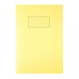 Image of Silvine A4 Exercise Book Ruled Yellow PK10