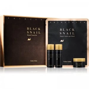 image of Holika Holika Prime Youth Black Snail Gift Set (Travel Package) for Women