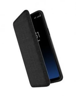 image of Speck Presidio Folio For Samsung Galaxy S9 Heathered BlackBlackSlate Grey